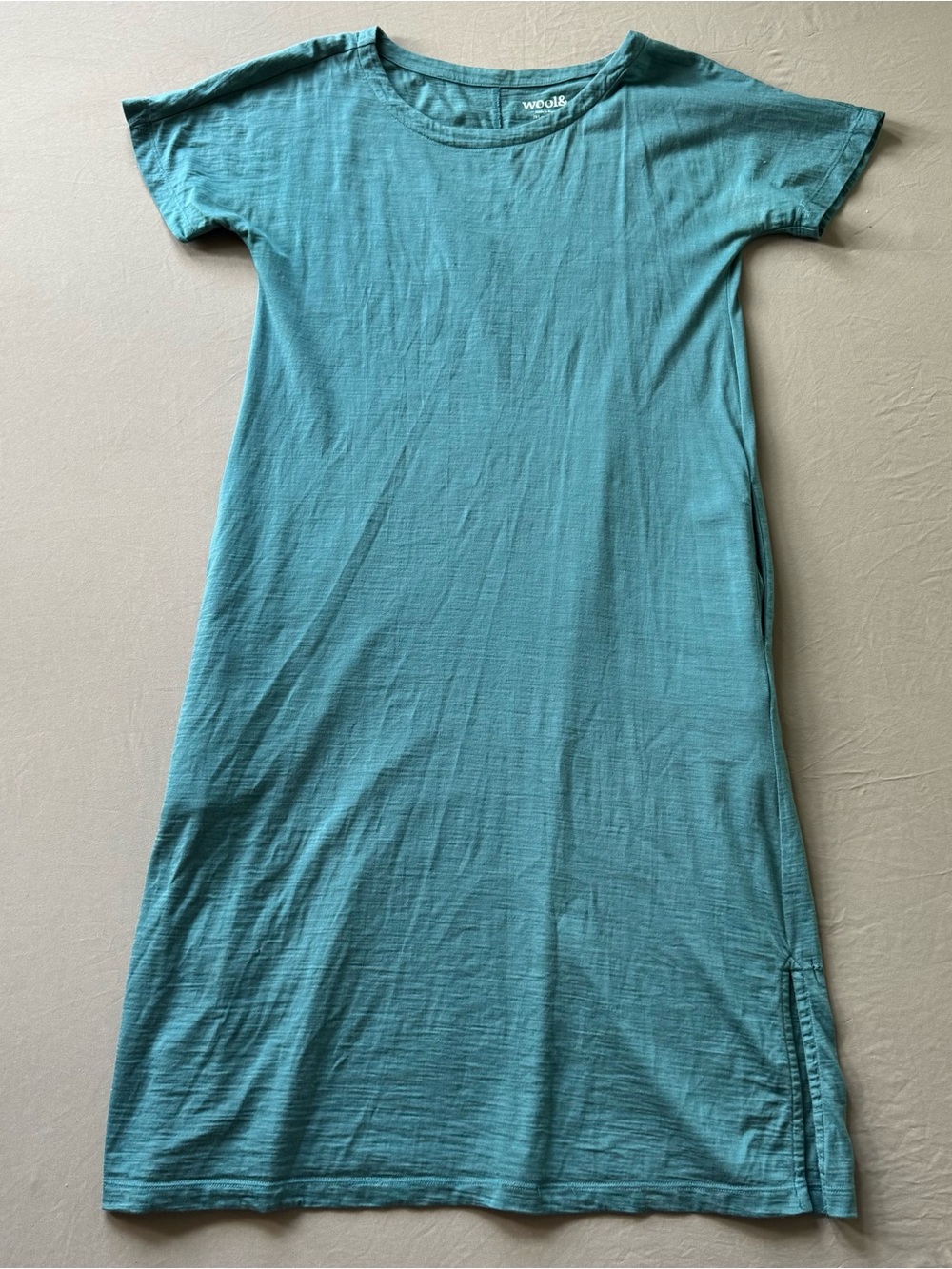 Wool& Cora Shift T-Shirt Dress Size Small